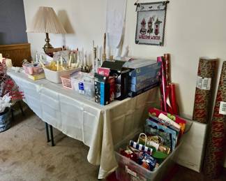 Christmas Wrap & Bags; Christmas Lights; Vintage Christmas Bulbs and much more!