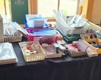 Lots of Office Supplies to choose from.