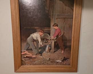 Print of Force & Skill by CC Wozol