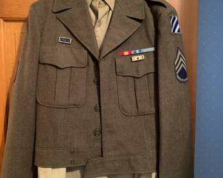 US Army Uniform Sgt Post World War II Korean War 