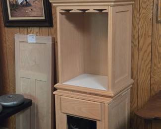 Unfinished Wood Wine/Bar; Trophies and much more