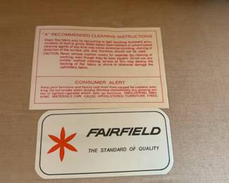 Soft Buttercream Tufted Velour Side Chairs by Fairfield 