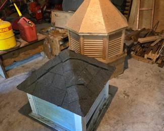 Cupolas; Gas & Kerosene Cans; Wood and much more!