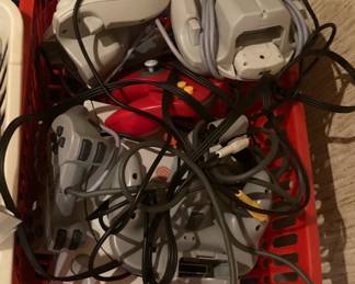 Vintage Gaming Equipment for Sega and Nintendo