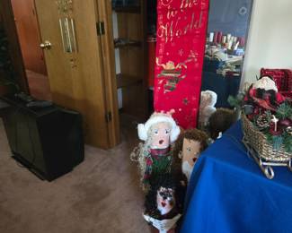 Christmas Chime; Wall Display for Christmas; Hand Painted Christmas Figurines and much more!