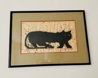 Iwao Akiyama “Odekake” signed an numbered