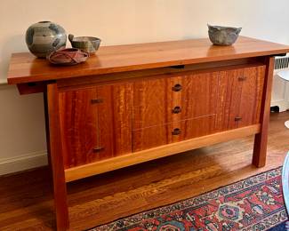 Kevin Kopel (Vermont) "Floating World" Credenza/Buffet.  72" x 23" x 36.75"