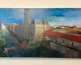 Trevor Young.  Original oil on canvas.