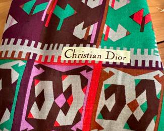 Vintage Christian Dior scarf