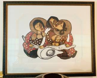 Anna Huong "Women with Goose".  