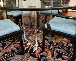 Hand Woven Heriz Rug.  9'4" x 10'4"