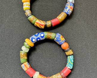 Tribal bead bracelets