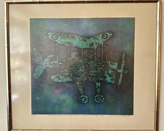 Sergio Gonzalez—Tornero “Our Uncle the General…” signed and numbered 