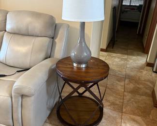 Living spaces end table and lamp purchased 6/17/21