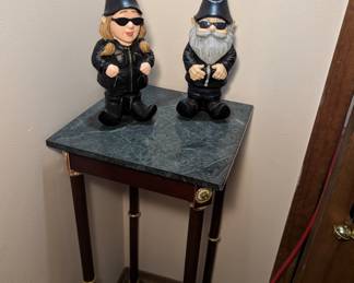 Side Table - Harley Davidson Gnomes