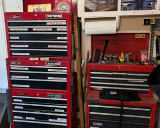 Tool Boxes with tools inside