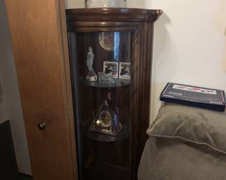 Nice Curio Cabinet - Moonshine Jug