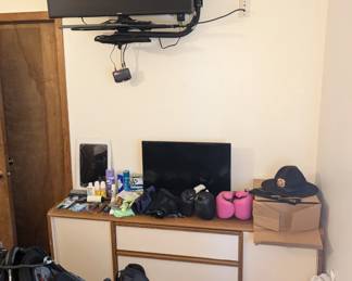 TV - Monitor - Dresser with matching night stands
