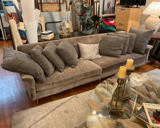 Mid century modern couch 103” x 30” 