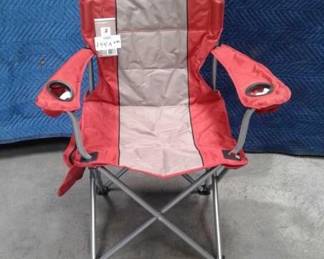 Brand New Camping/Picnick Canvas Folding Chair 
steel frame with matching two color canvas fabric with cup holders