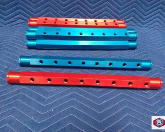 
Plastic Process Equipment ALUMINUM MANIFOLDS OUTLET SIZE O.A.L. WIDTH SERIES 1-5 6+ NPT SPACING AM0807250-60* __ 3/4" 1/4" 2" 11" 1-1/2" 19" LONG 