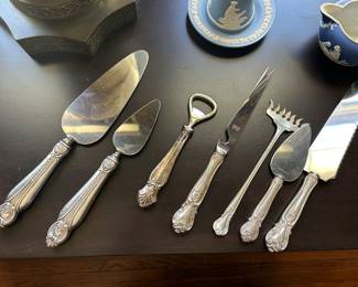 sterling serving pieces