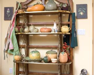 Artisian made Pottery Vegetable Pieces