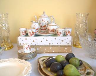 Richard Ginori Galli Tea Service