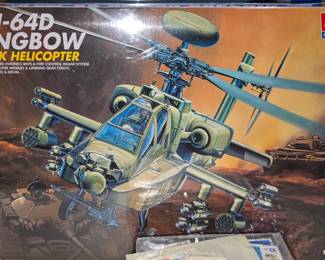 New, in box, and sealed vintage model kits.