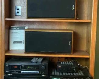 Denon Home Audio System With Infinity Speakers 