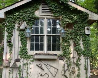 Antique Shed Tools 