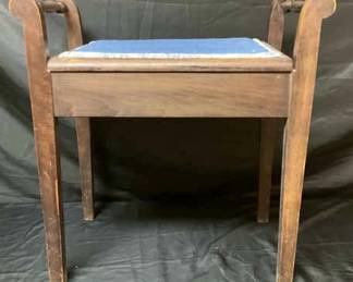 Antique Edwardian Piano Stool