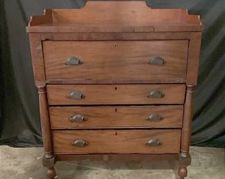 Antique 4 Drawer High Boy 