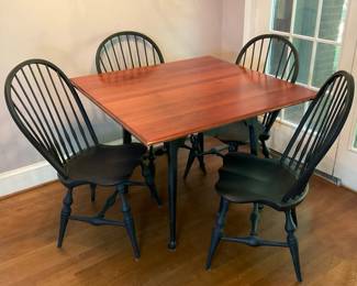Square Wooden Dinette Set 