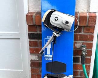 60 LiquidBrandBlueSnowboard