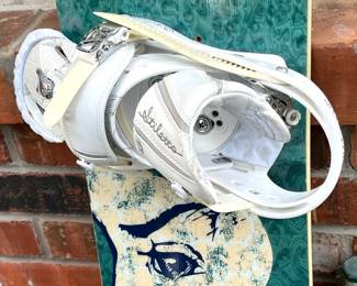 40 ArborEdenSnowboardwithBurtonStilettoBindings