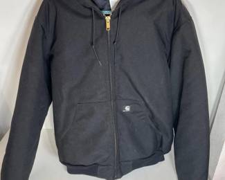 109 BlackCarharttJacketMensSizeLarge