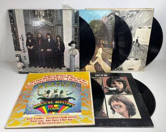 12 IconicBeatlesRecordsLot