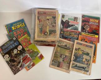 112 MiscellaneousVintageComicBooksLot