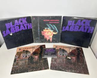 103 BlackSabbathLPsandCDsLot
