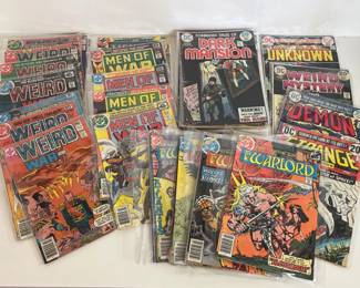 139 VintageDCComicsWeirdWarMenofWarandotherAssortedTitles