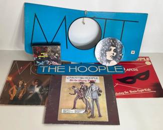117 MotttheHoopleRecordsLot