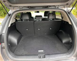 Seats fold down for more storage