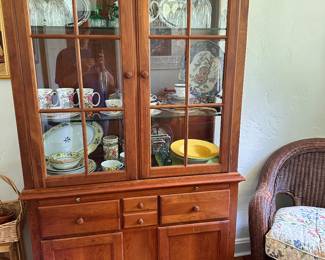 Cherry Didplay Cabinet