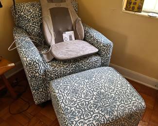 Chair and ottoman
Massager