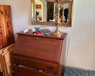 Vintage slant front Desk
