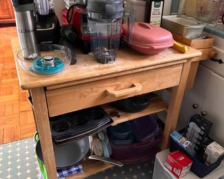 Kitchen Cart on Casters
