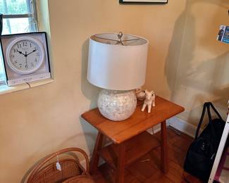 Wooden End Table
Magazine Rack