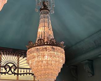 Another gorgeous chandelier
