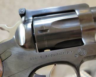 Ruger security six 357 magnum
